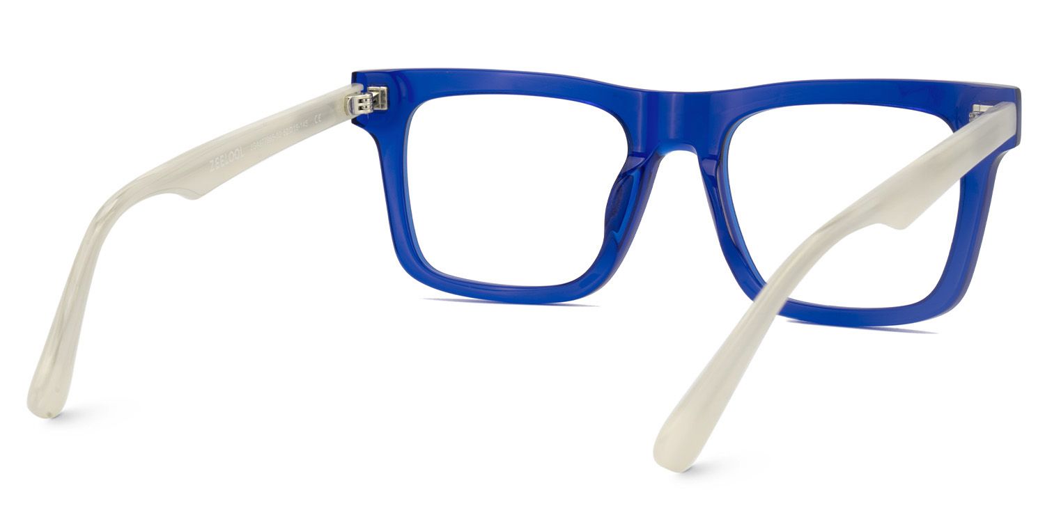 Square Blue Glasses For Men | Zeelool6