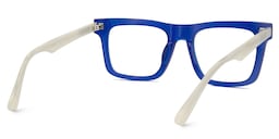 Matthews Square Blue Glasses6