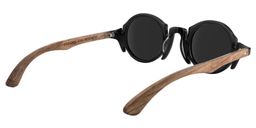 Charlie Round Black Sunglasses4