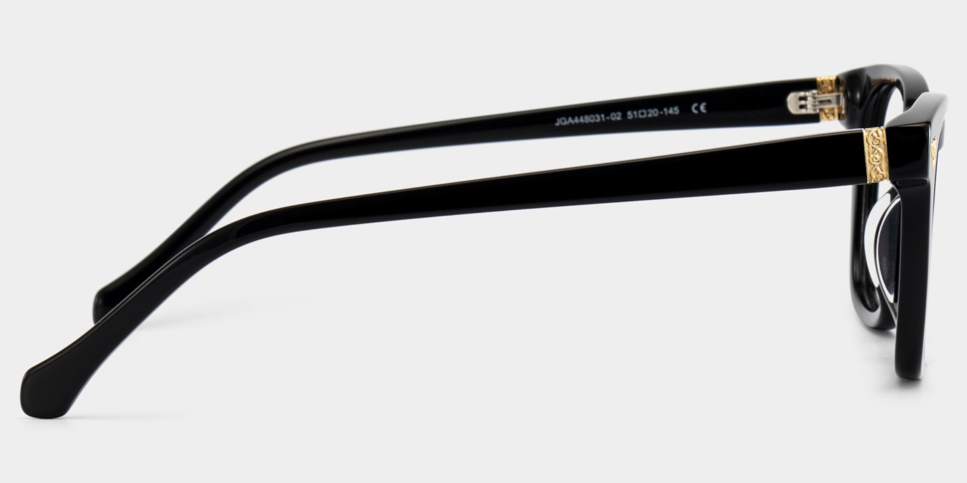 Heather Black Frame Glasses with Square Frame Online | ZEELOOL4