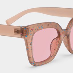 Malcolm Square Matte Brown Sunglasses4