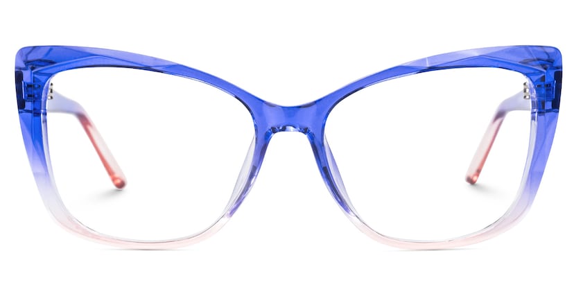 Farris Square Blue Glasses