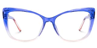 Farris Square Blue Glasses0