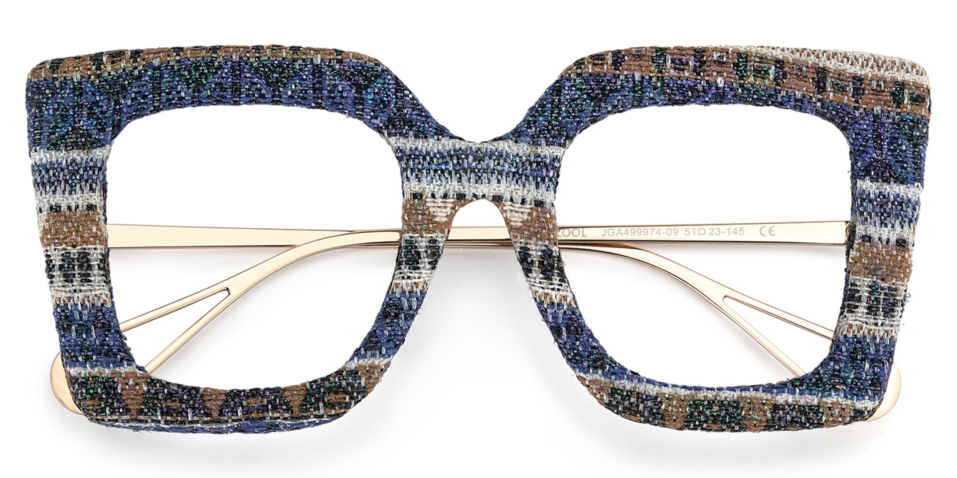 Latanya Multicolor Denim Glasses2