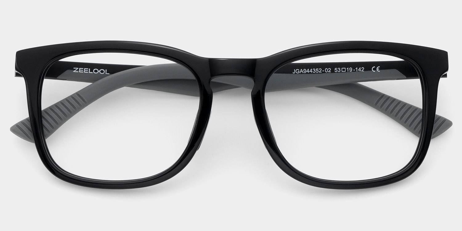 Glide Blue Frame Glasses with Square Frame Online | ZEELOOL2