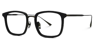 Gonzales Square Black Glasses1