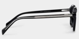 Josh Rectangle Black Glasses4