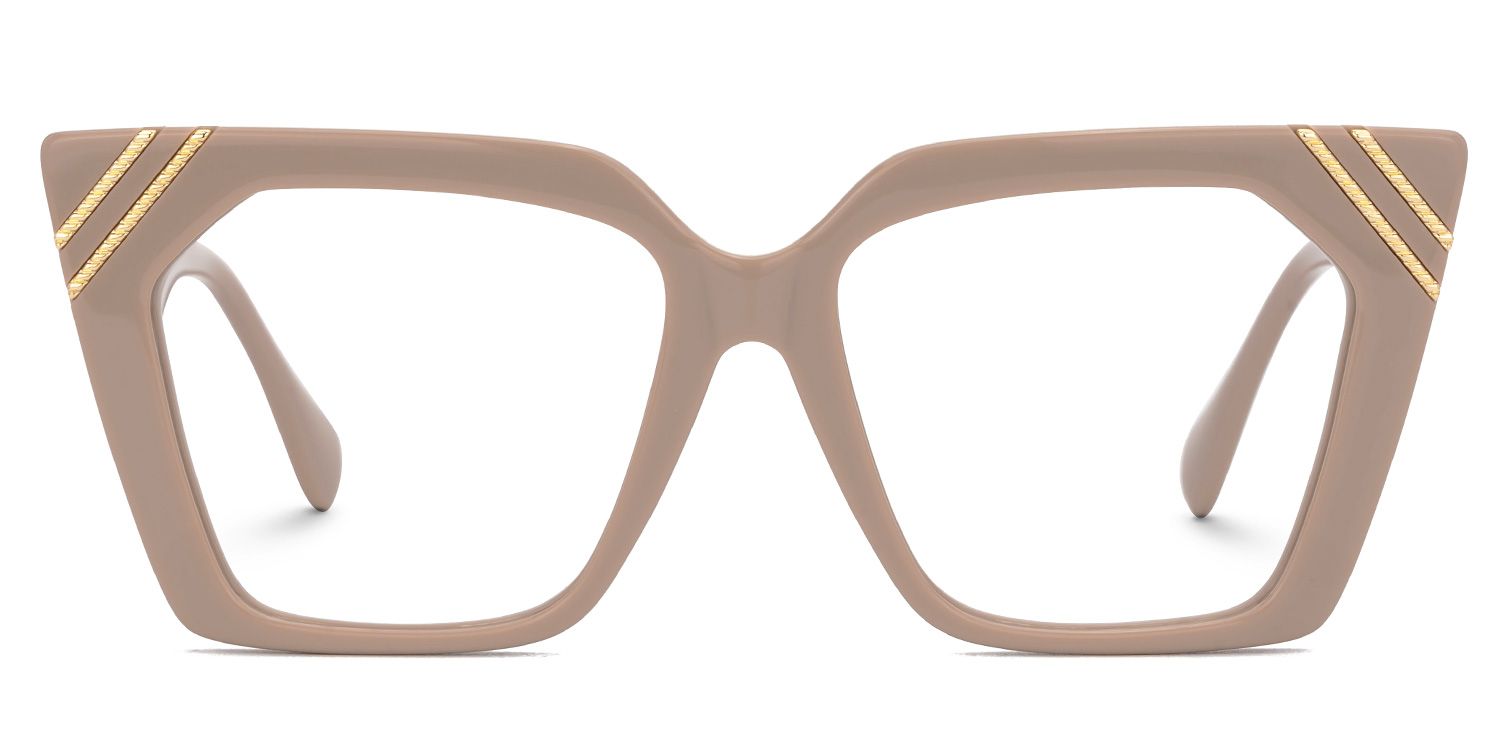 Darcillia Eyeglasses in Brown Cateye Design | Zeelool0