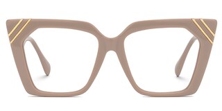Darcillia Cateye Brown Glasses0
