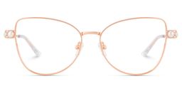 Gaga Cat eye Rose Gold Glasses0