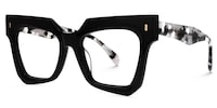 Salaam Square Black Glasses1