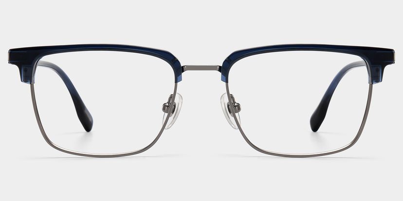 Audrey Blue Browline Glasses