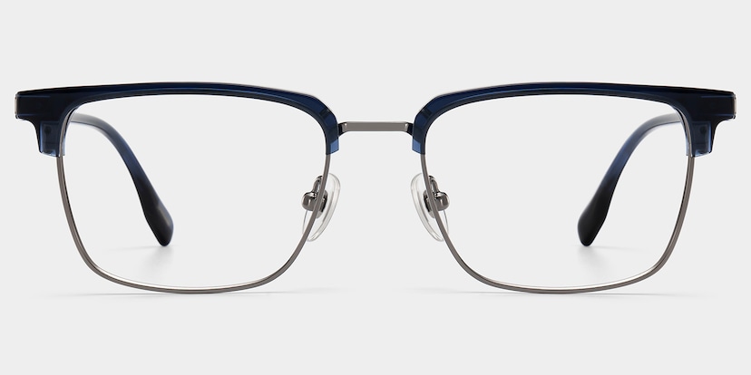 Audrey Browline Blue Glasses