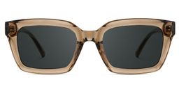 Grover Rectangle Beige Glasses0