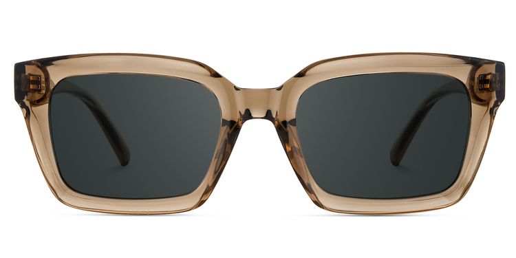 Grover Rectangle Beige Glasses