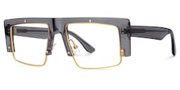 Maldonado Rectangle Gray Glasses2