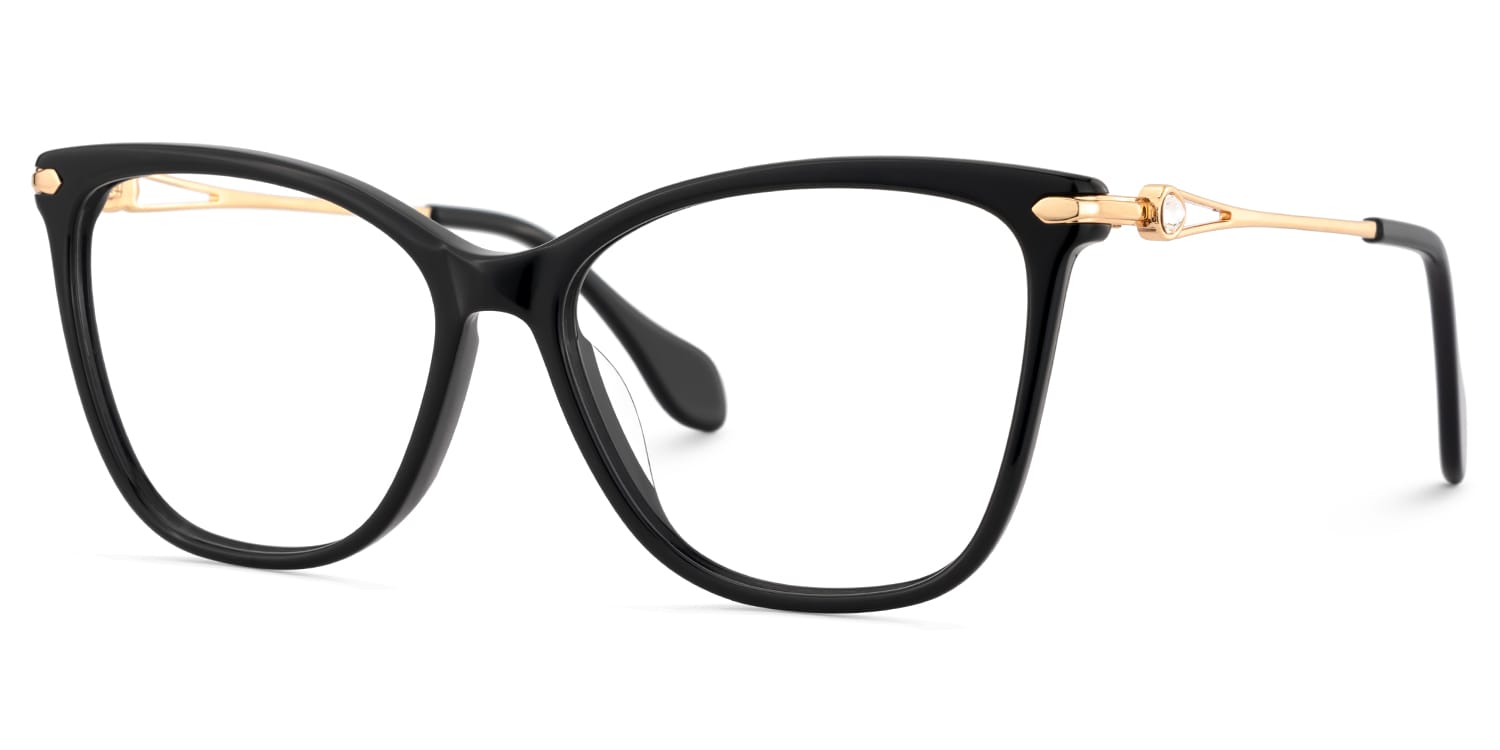 Westley Butterfly Black Glasses3