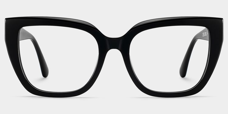 Tamarrah Black Cat eye Glasses
