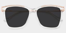 Krystle Clear Square Sunglasses1