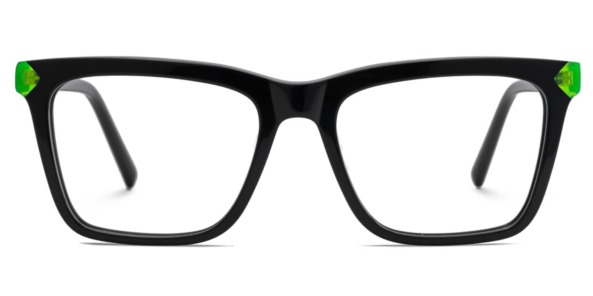 Thin Black Glasses Frame In Rectangle Shape1