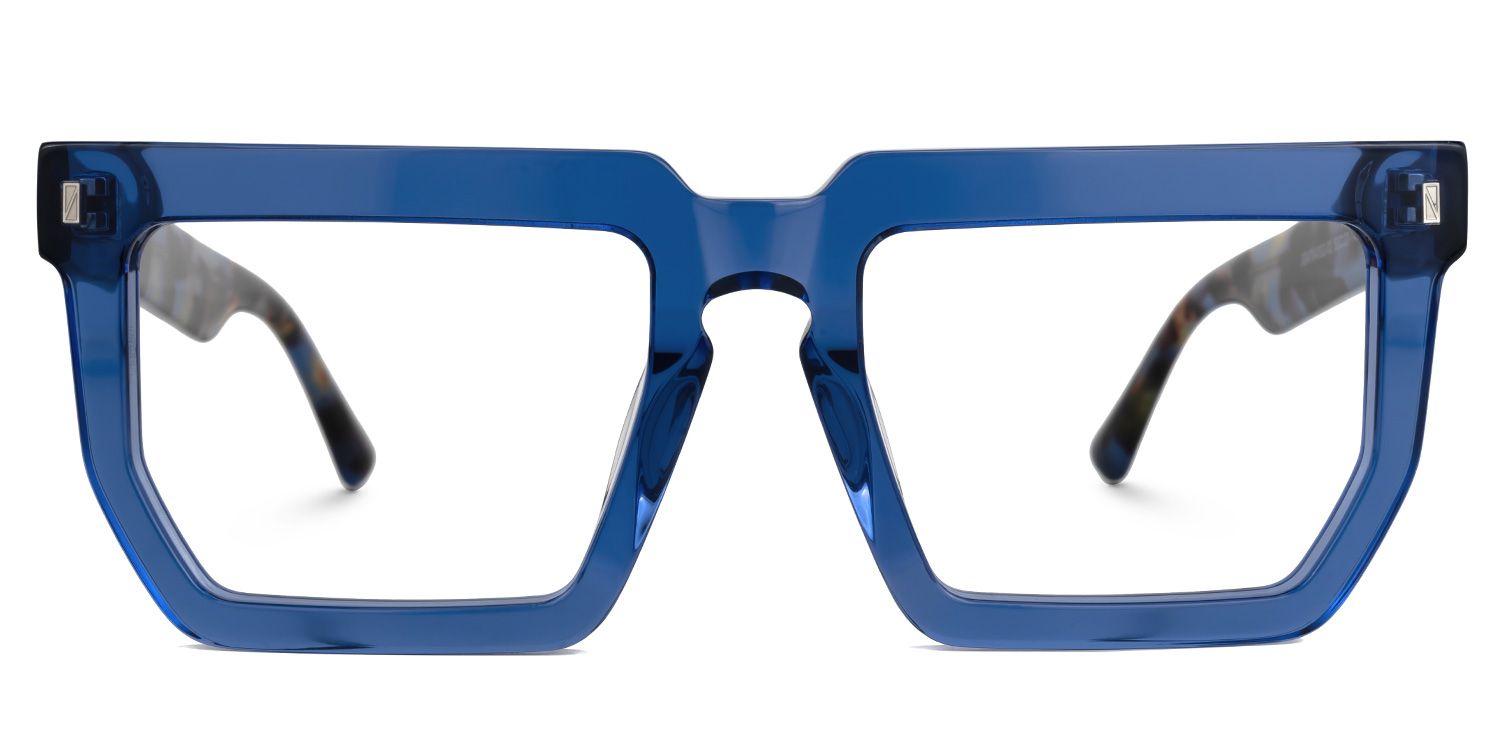 Rectangle Daniela Blue Glasses deals -Zeelool Glasses0