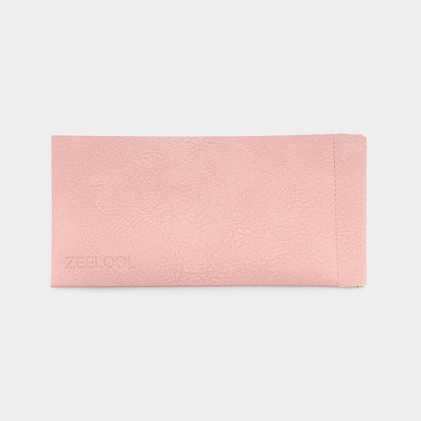 Pink Eyeglasses Bag