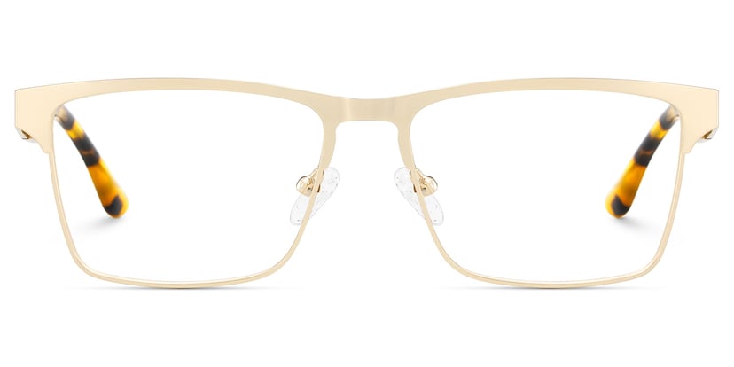 Jasper Browline Gold Glasses