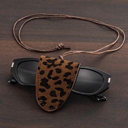 Magnetic Sunglasses Eyeglasses Leopard Pattern Str0