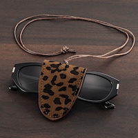 Magnetic Sunglasses Eyeglasses Leopard Pattern Str0