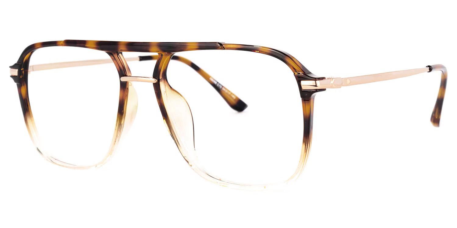 Sydnor Aviator Tortoise Glasses | Zeelool Glasses1
