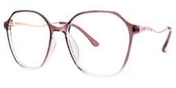 Lekesha Geometric Purple Glasses1