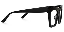 Barnes Cateye Black Glasses2