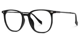Valerye Square Black Glasses1