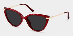 Lucas Red Cat eye Sunglasses2