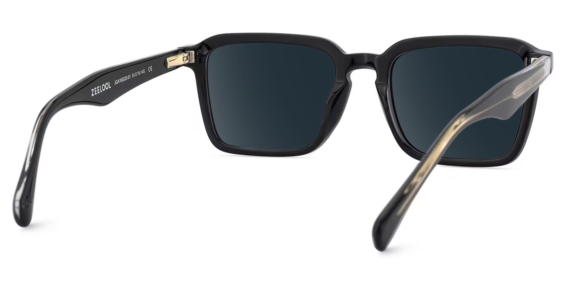 Vickerie Thin Black Glasses in Square Design | Zeelool4