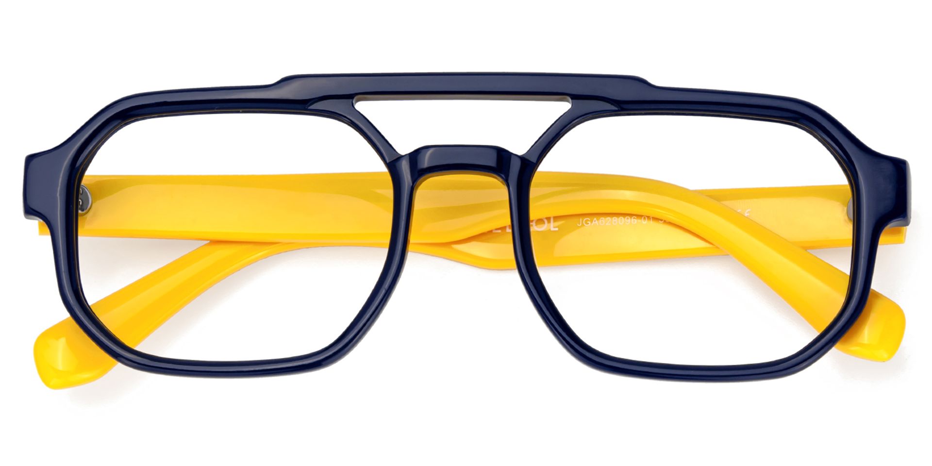 Aviator Salem Blue Color Frame Glasses | Zeelool1