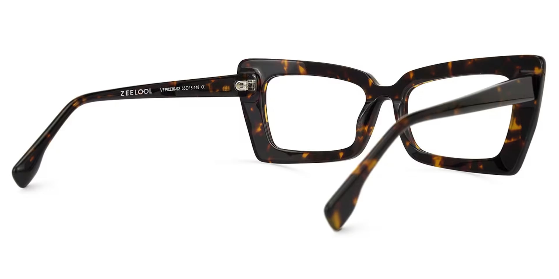 Newell Rectangle Tortoise Frames Glasses | ZEELOOL3