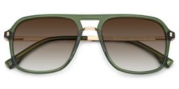 Kilworth Aviator Green Glassess1