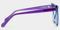 Saucie Cateye Purple Glasses3