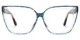 Mirta Square Green Glasses0