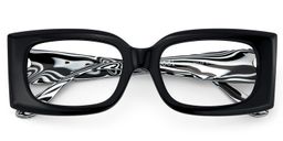 Orduno Rectangle Black Glasses2