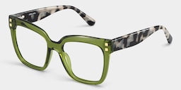 Minguela Square Green Glasses3