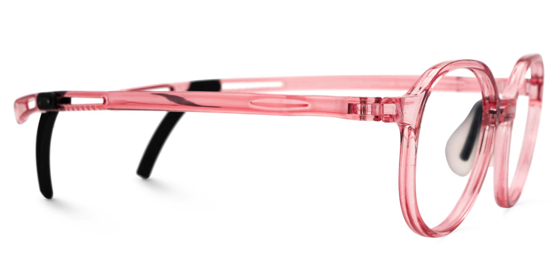 Petter Round Pink Frame Eyeglasses for Little Kids2
