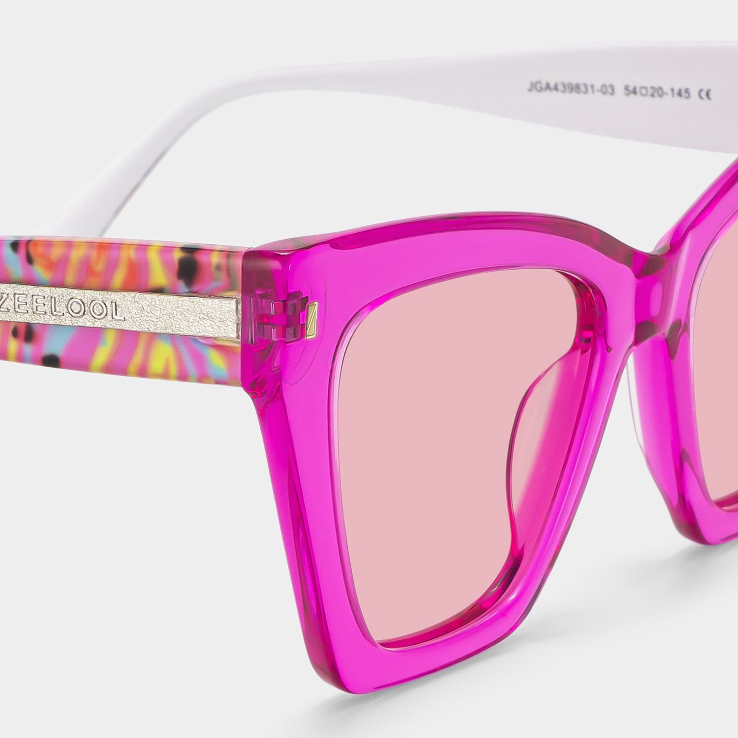 Mackey Pink Butterfly Polarized Sunglasses for Driving | ZEELOOL4
