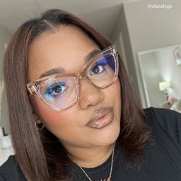 Saucie Cateye Brown Glasses7