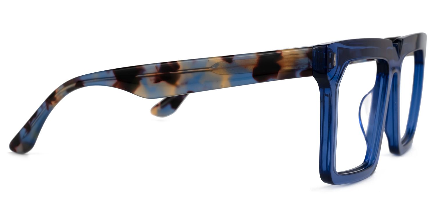 Rectangle Moreland Blue Glasses deals -Zeelool Glasses2