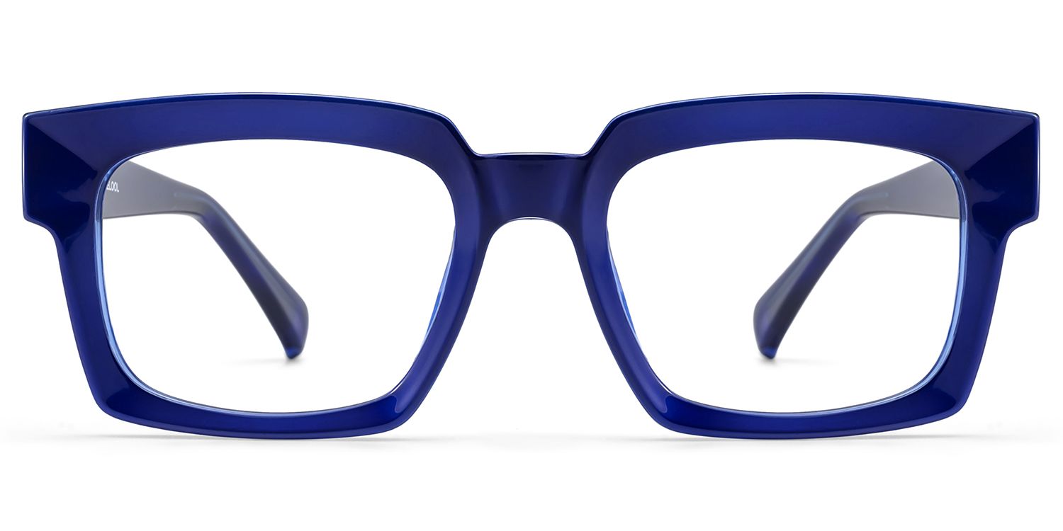 Amadeo TR90 Rectangle Black Frame Glasses | Zeelool
