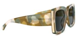 Yael Square Olive Glasses3