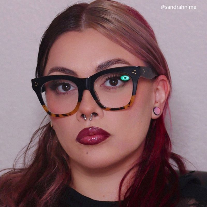 Tandy Rectangle Tortoise Frame Glasses | Zeelool5