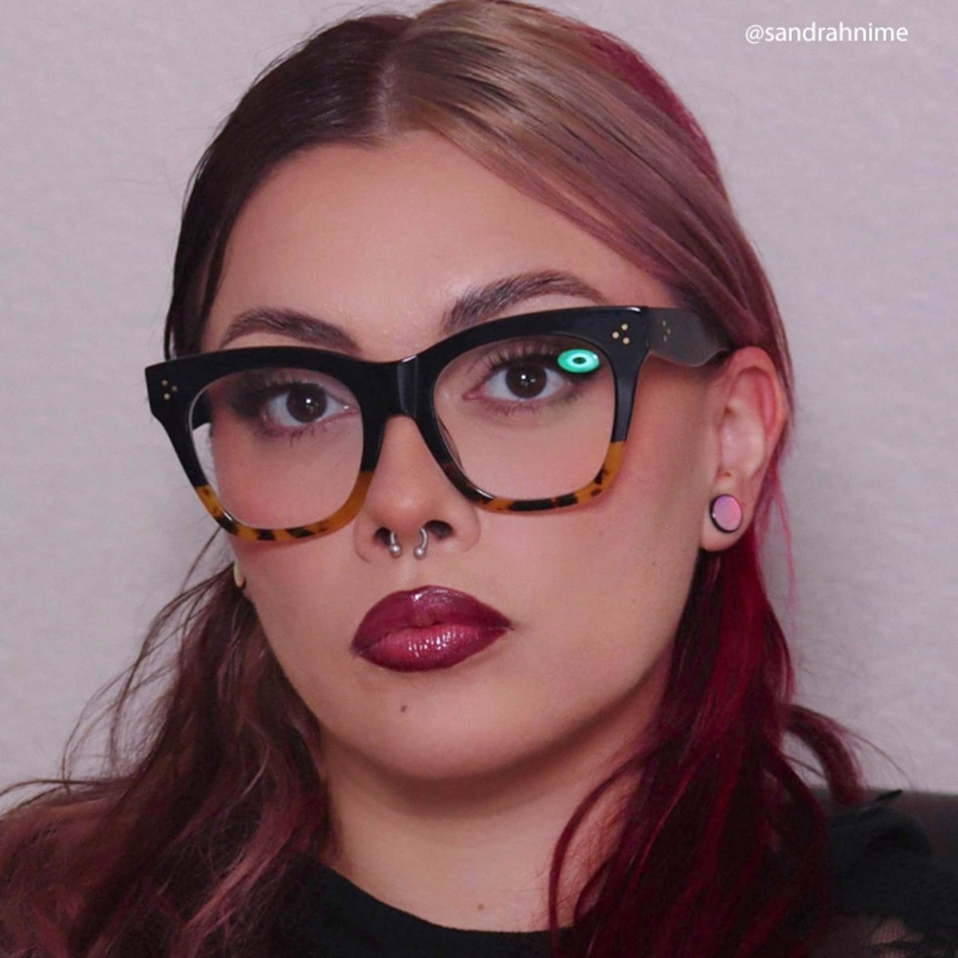 Tandy Rectangle Tortoise Frame Glasses | Zeelool5